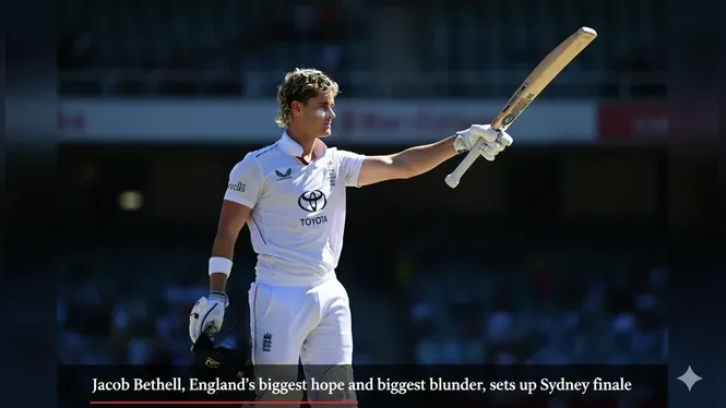 Jacob Bethell's Century Exposes England's Selection Blunder: Why Was He Benched Earlier in the Ashes?