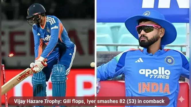 Beyond the Scorecard: The Psychological Toll of Shubman Gill's Comeback Failure in Vijay Hazare Trophy